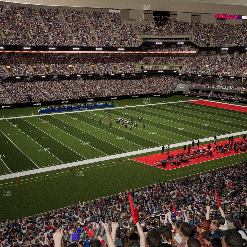 Caesars Superdome - Section 316 Seat View