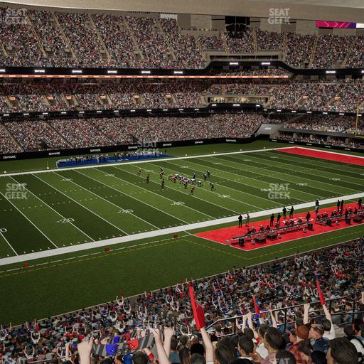 Caesars Superdome - Section 316 Seat View