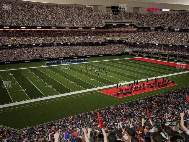 Caesars Superdome - Section 316 Seat View