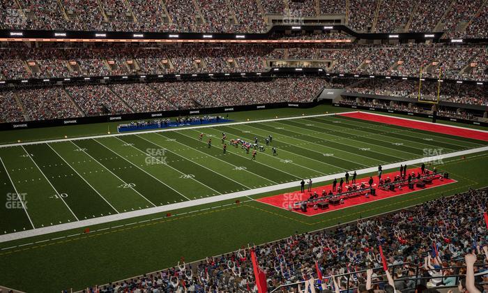 Caesars Superdome - Section 316 Seat View