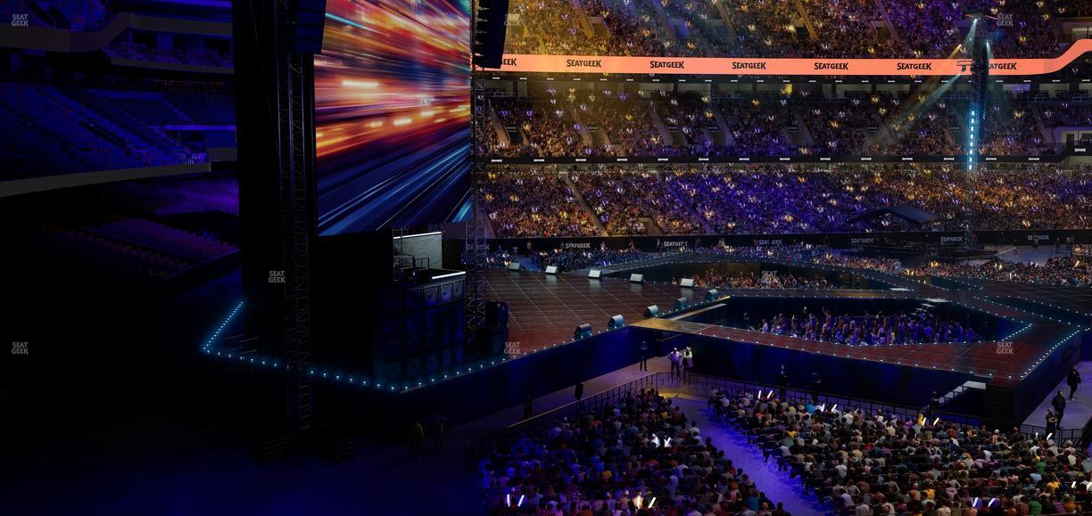 Caesars Superdome - Section 316 Seat View