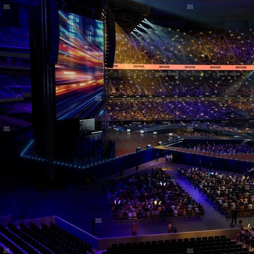 Caesars Superdome - Section 316 Seat View