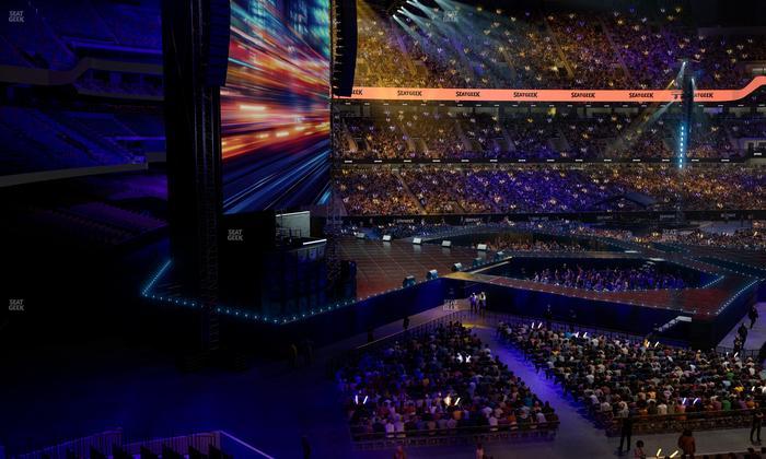 Caesars Superdome - Section 316 Seat View