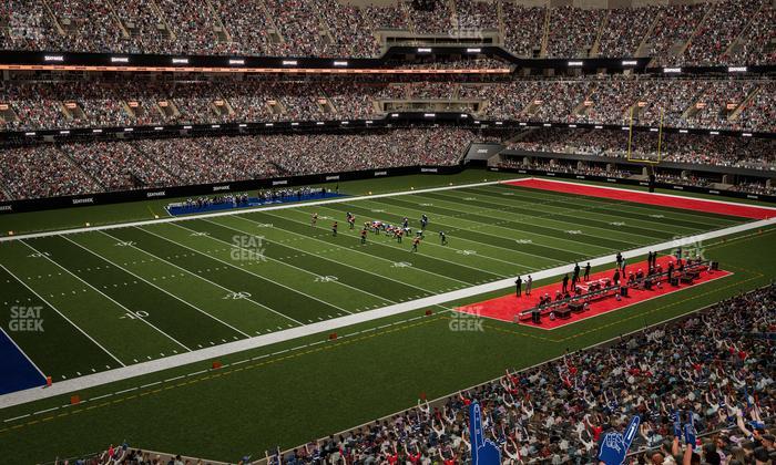 Caesars Superdome - Section 317 Seat View