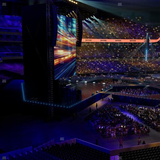 Caesars Superdome - Section 317 Seat View