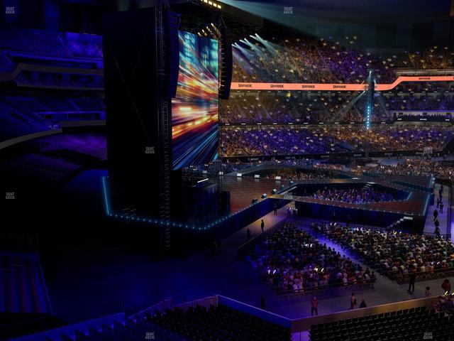 Caesars Superdome - Section 317 Seat View
