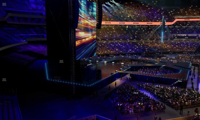 Caesars Superdome - Section 317 Seat View