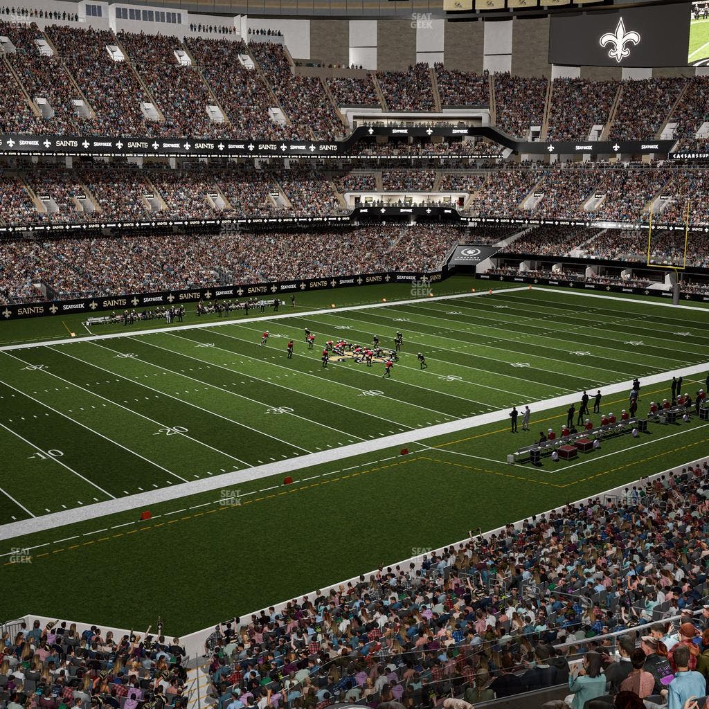 Caesars Superdome - Section 317 Seat View