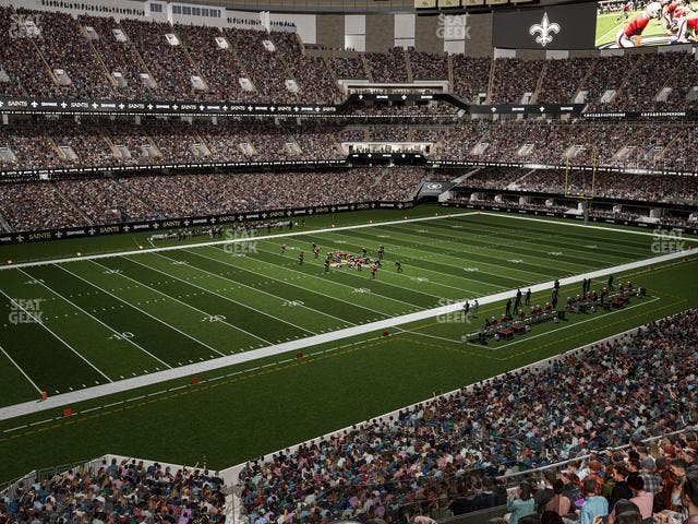 Caesars Superdome - Section 317 Seat View