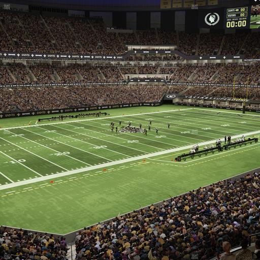 Caesars Superdome - Section 317 Seat View