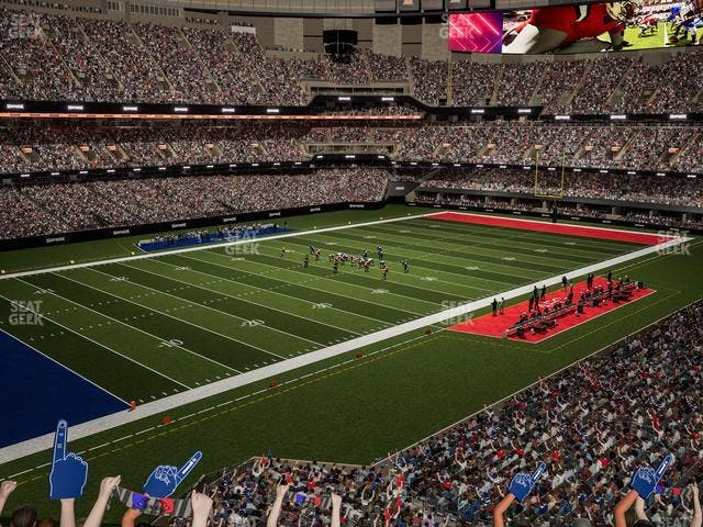 Caesars Superdome - Section 318 Seat View