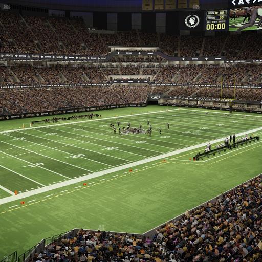 Caesars Superdome - Section 318 Seat View
