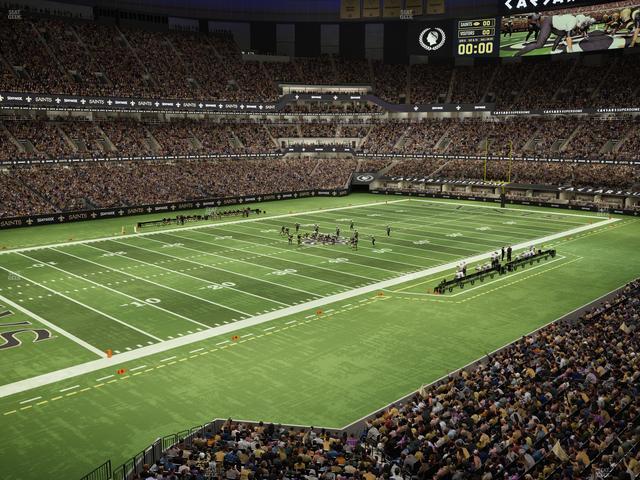 Caesars Superdome - Section 318 Seat View