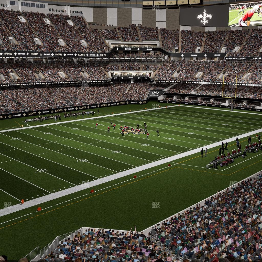 Caesars Superdome - Section 318 Seat View