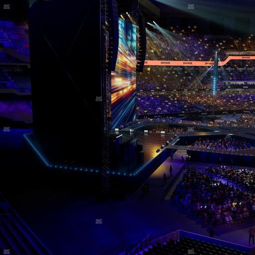 Caesars Superdome - Section 318 Seat View