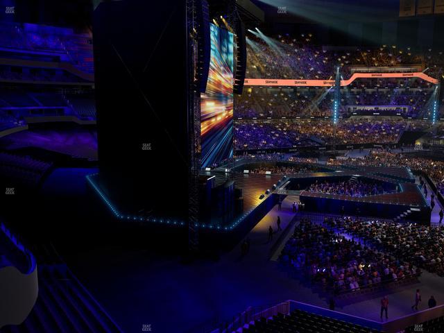 Caesars Superdome - Section 318 Seat View