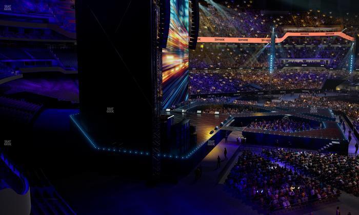 Caesars Superdome - Section 318 Seat View