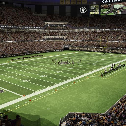 Caesars Superdome - Section 319 Seat View