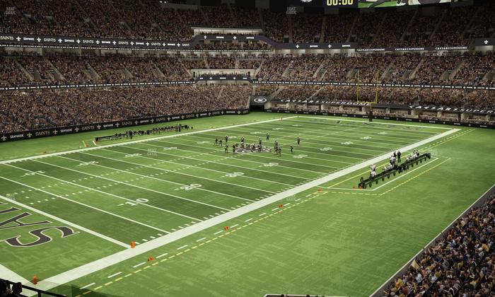 Caesars Superdome - Section 319 Seat View