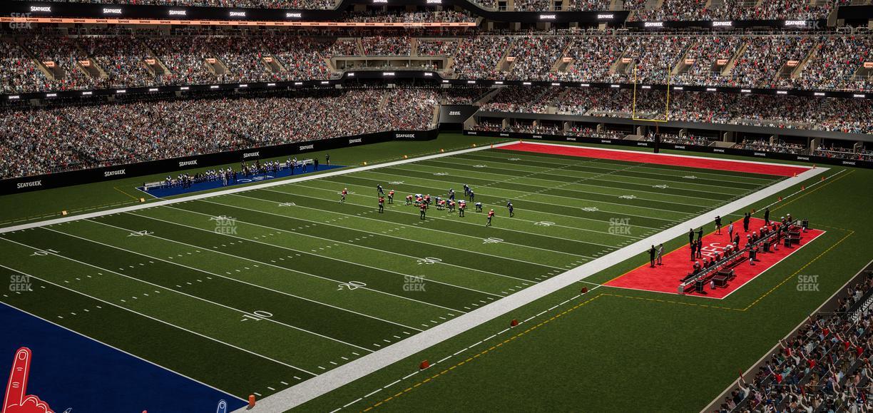 Caesars Superdome - Section 319 Seat View