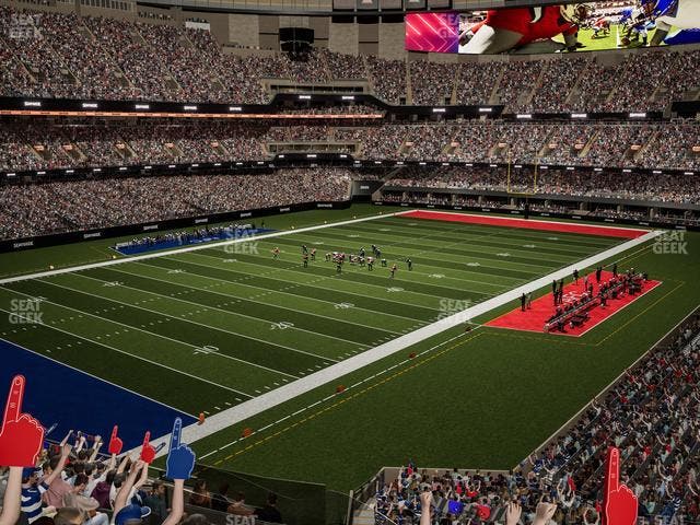 Caesars Superdome - Section 319 Seat View