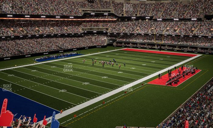 Caesars Superdome - Section 319 Seat View