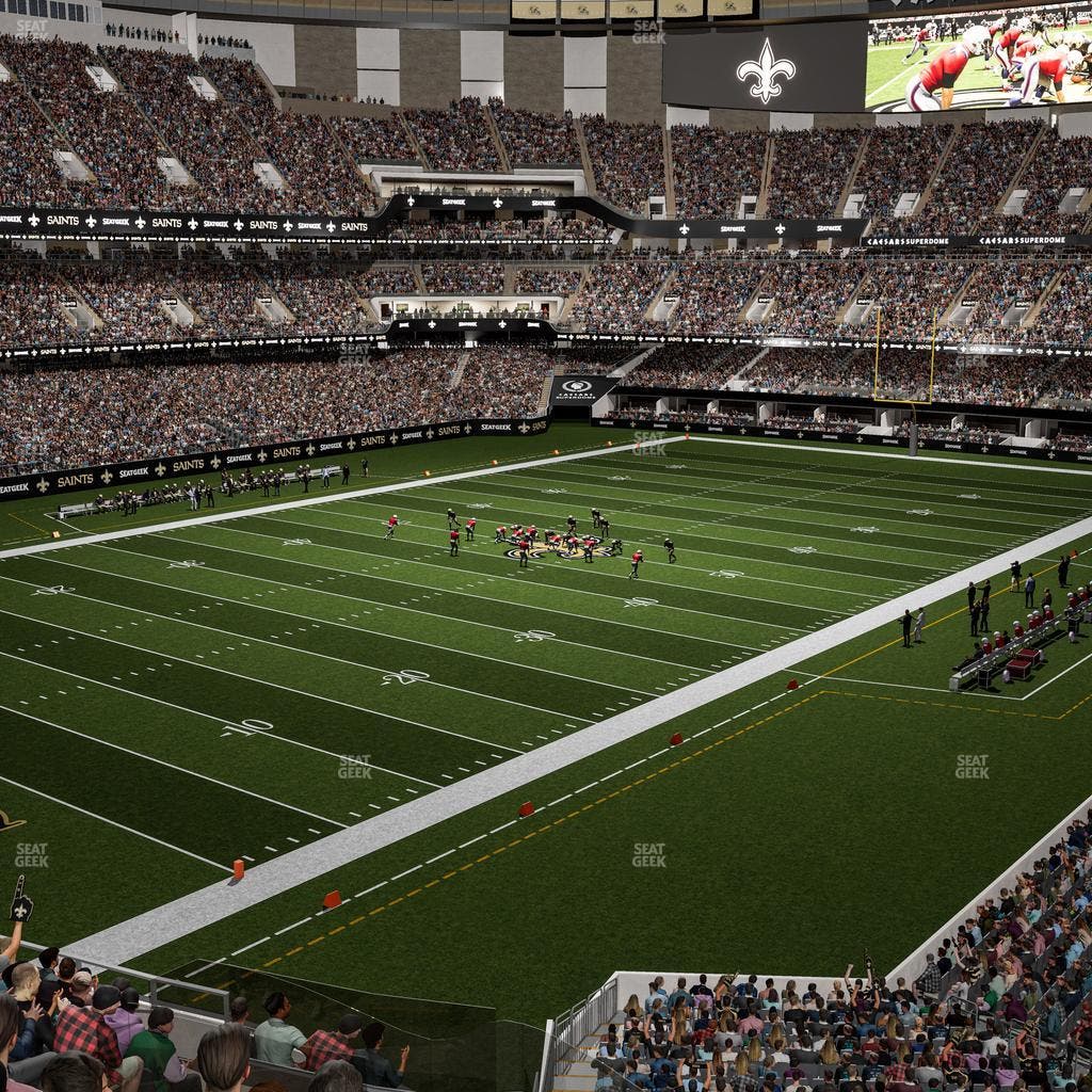 Caesars Superdome - Section 319 Seat View