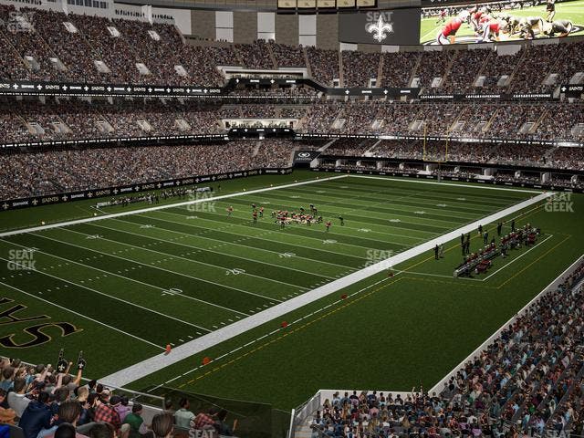 Caesars Superdome - Section 319 Seat View