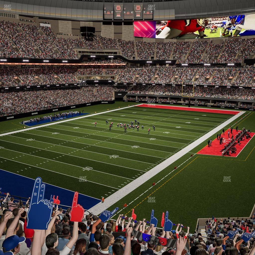 Caesars Superdome - Section 320 C Seat View