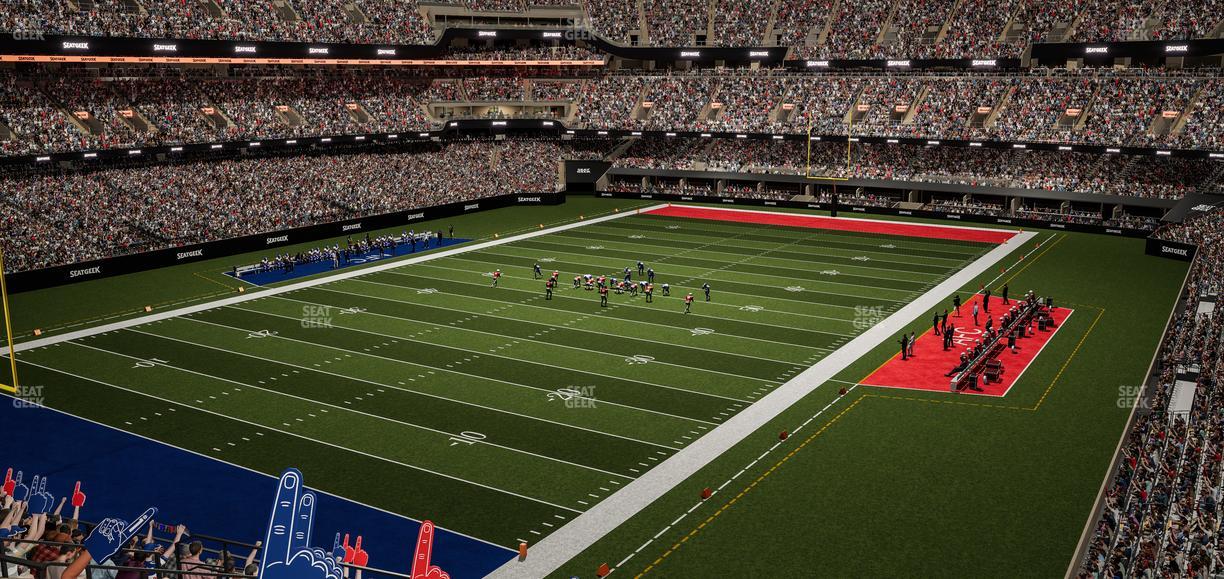 Caesars Superdome - Section 320 C Seat View