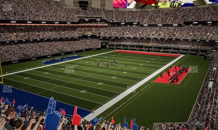 Caesars Superdome - Section 320 C Seat View