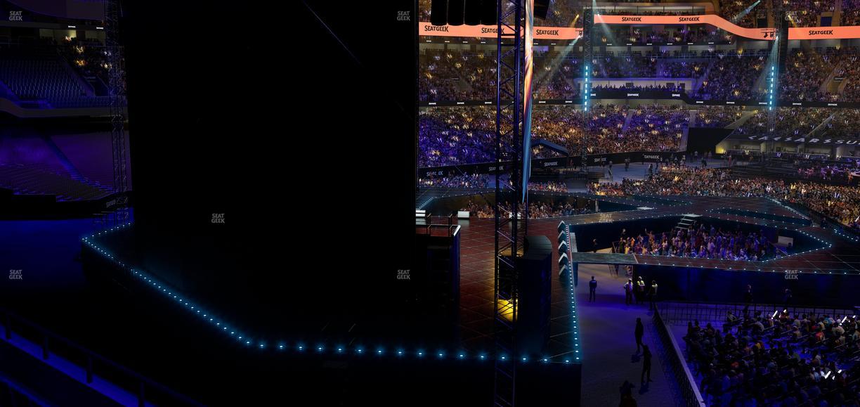 Caesars Superdome - Section 320 C Seat View