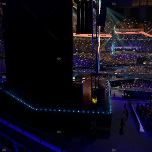 Caesars Superdome - Section 320 C Seat View