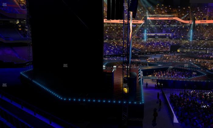 Caesars Superdome - Section 320 C Seat View