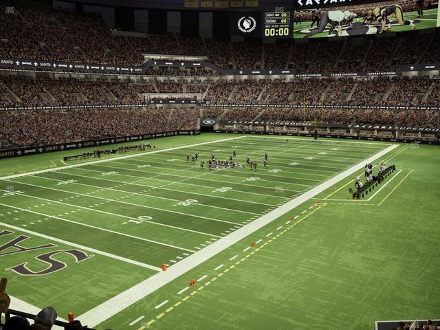 Caesars Superdome - Section 320 Seat View