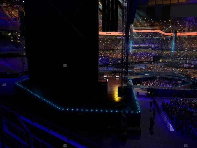 Caesars Superdome - Section 320 Seat View