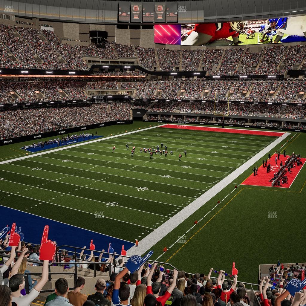 Caesars Superdome - Section 320 Seat View