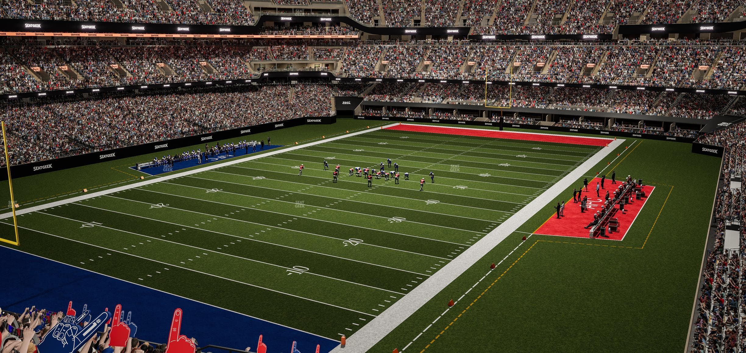 Caesars Superdome - Section 320 Seat View