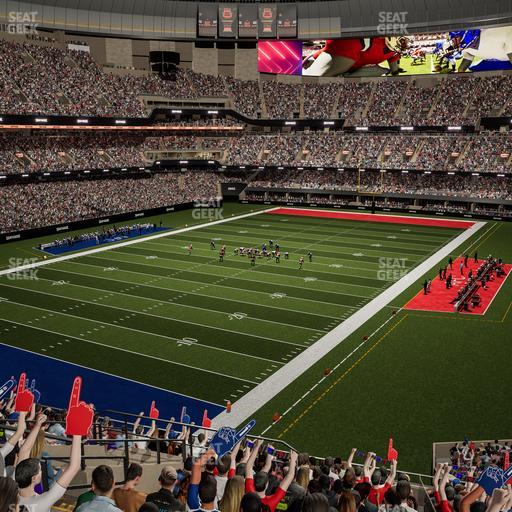 Caesars Superdome - Section 320 Seat View