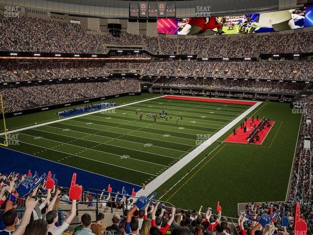 Caesars Superdome - Section 320 Seat View