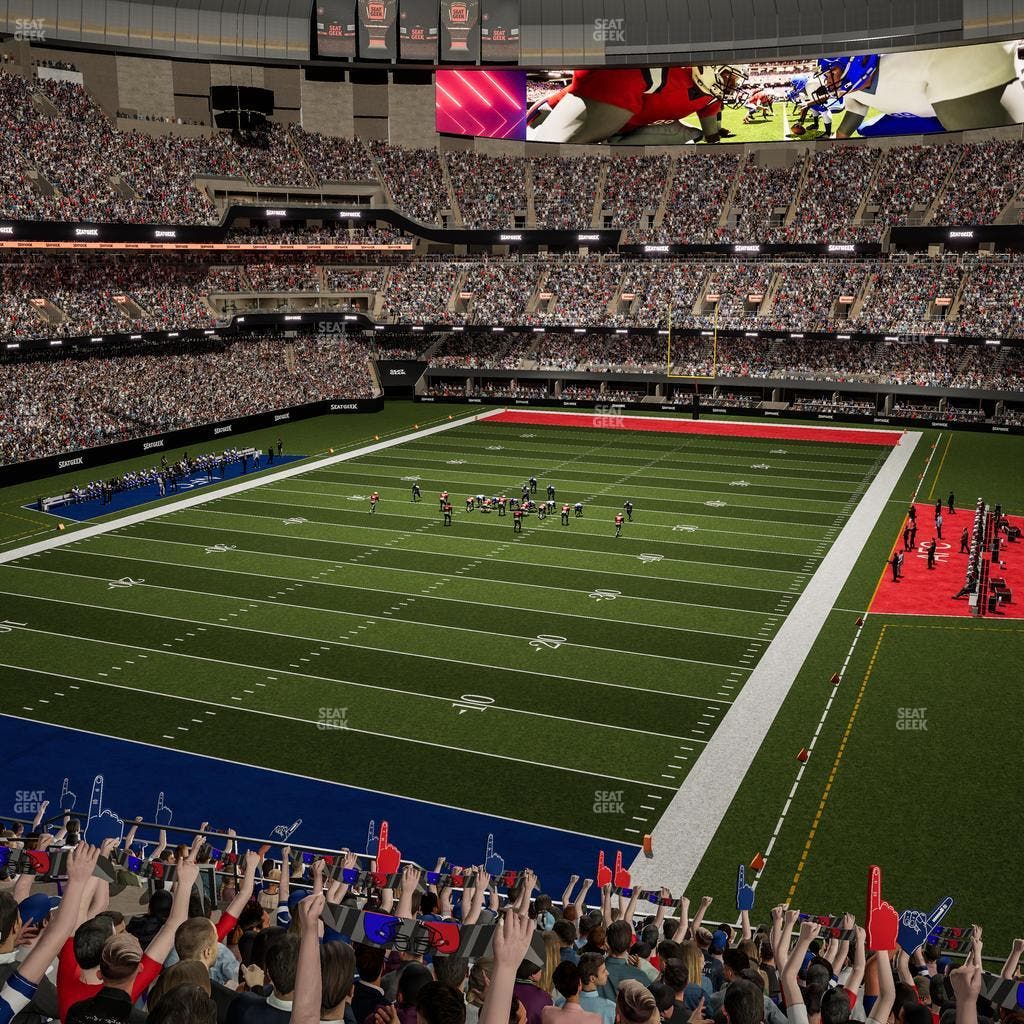 Caesars Superdome - Section 321 Seat View