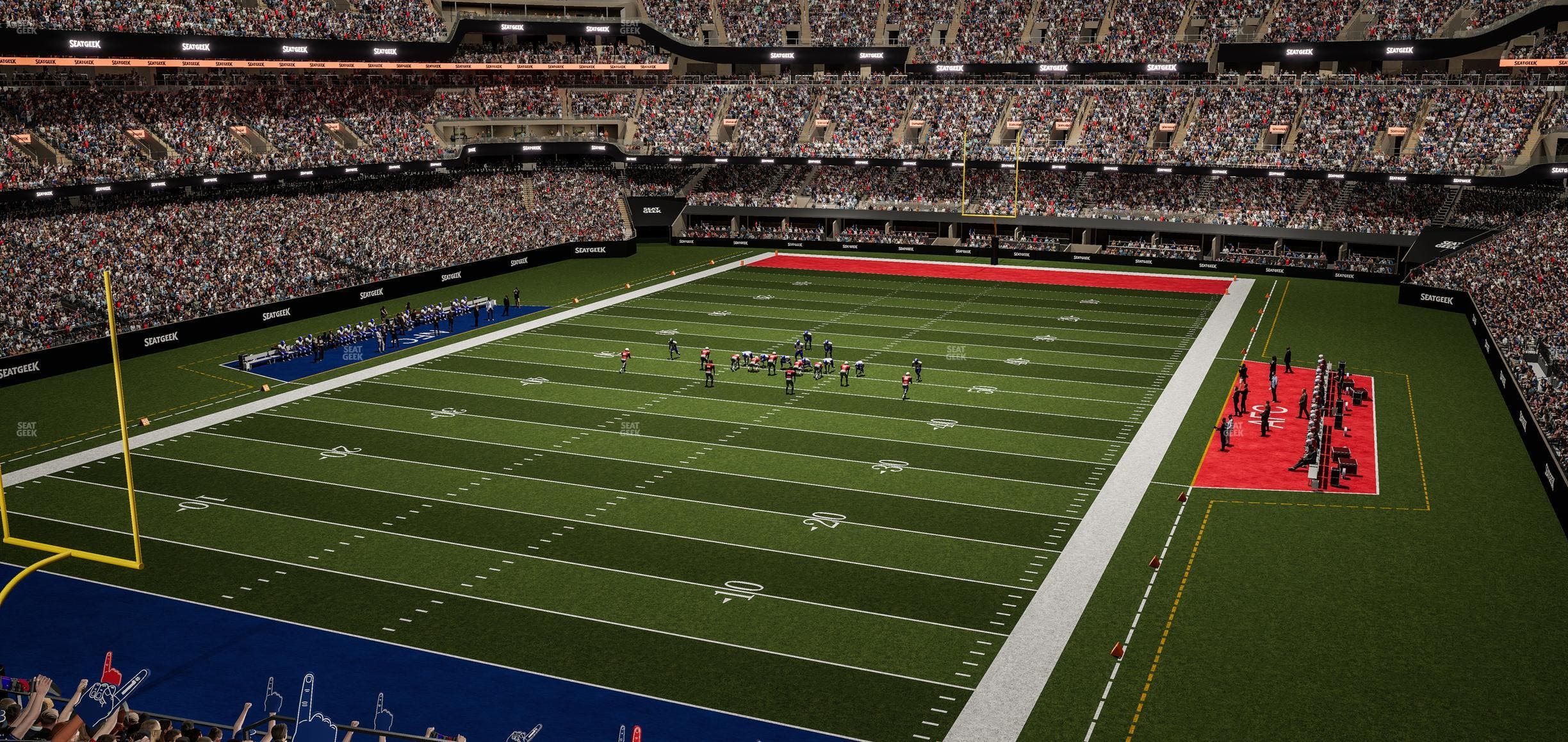 Caesars Superdome - Section 321 Seat View