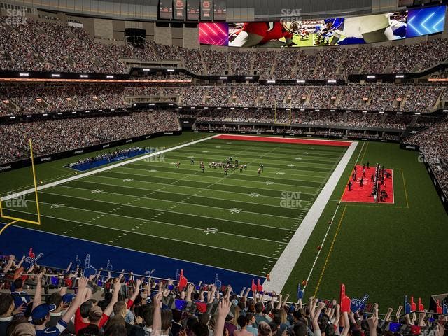 Caesars Superdome - Section 321 Seat View