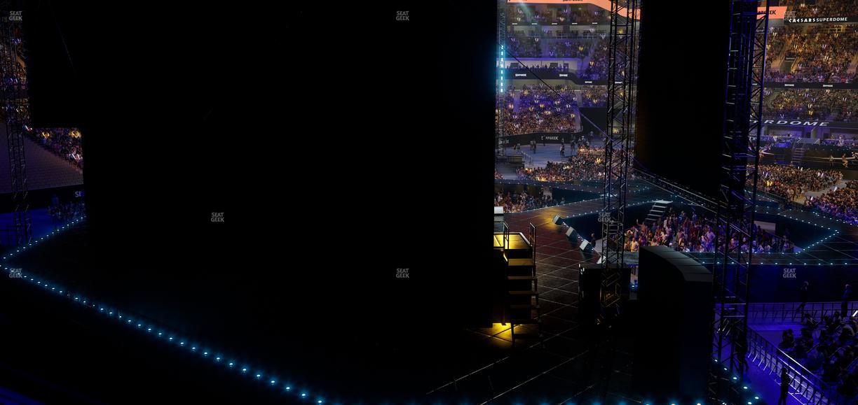 Caesars Superdome - Section 321 Seat View