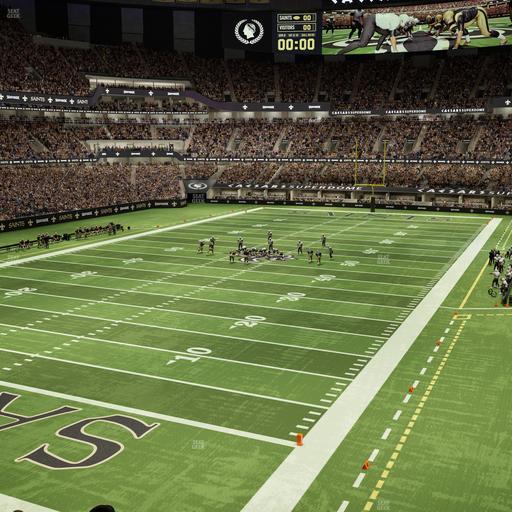 Caesars Superdome - Section 321 Seat View