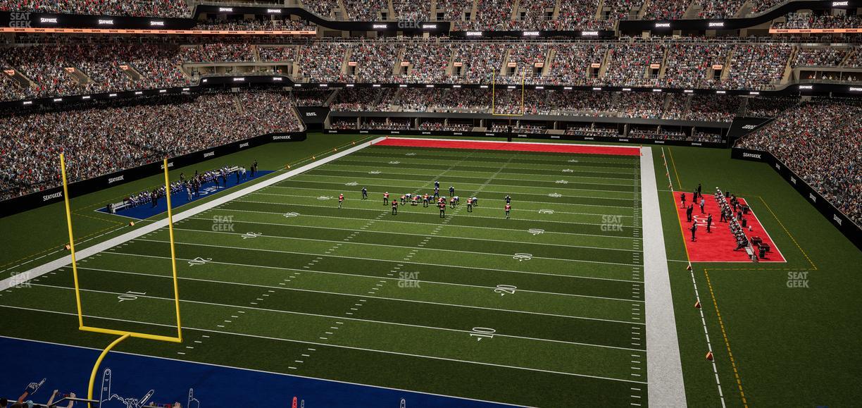 Caesars Superdome - Section 322 Seat View