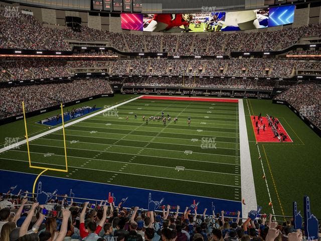 Caesars Superdome - Section 322 Seat View