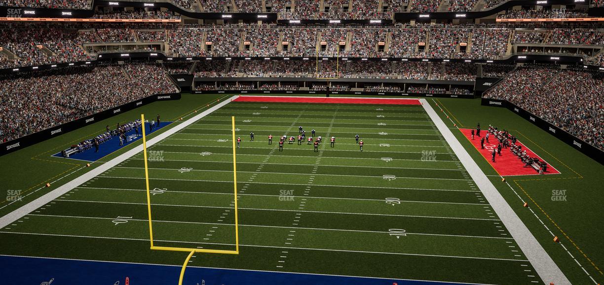 Caesars Superdome - Section 323 Seat View