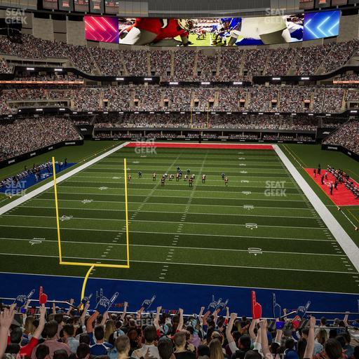 Caesars Superdome - Section 323 Seat View