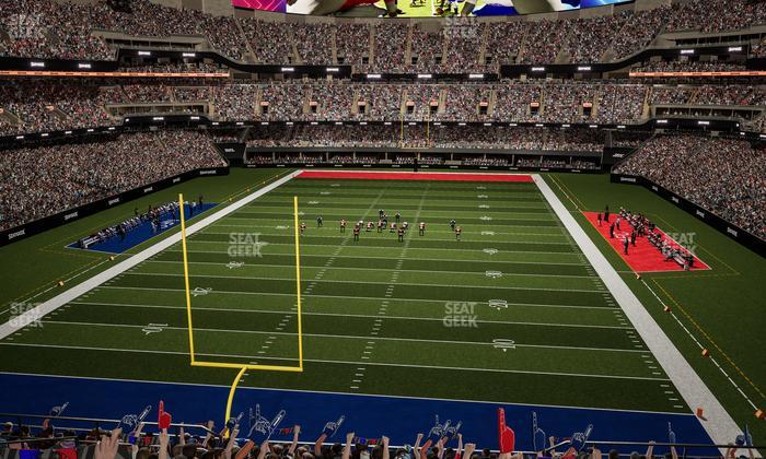 Caesars Superdome - Section 323 Seat View